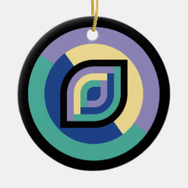 Petal Prism (Focus) Keramik Ornament