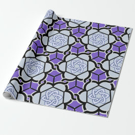 Petal Star Weave Geschenkpapier