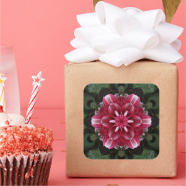 Petal Symphony Quadratischer Aufkleber