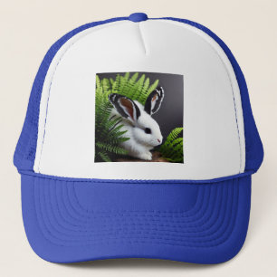 Petal The Black And White Bunny, Trucker-Mütze Truckerkappe