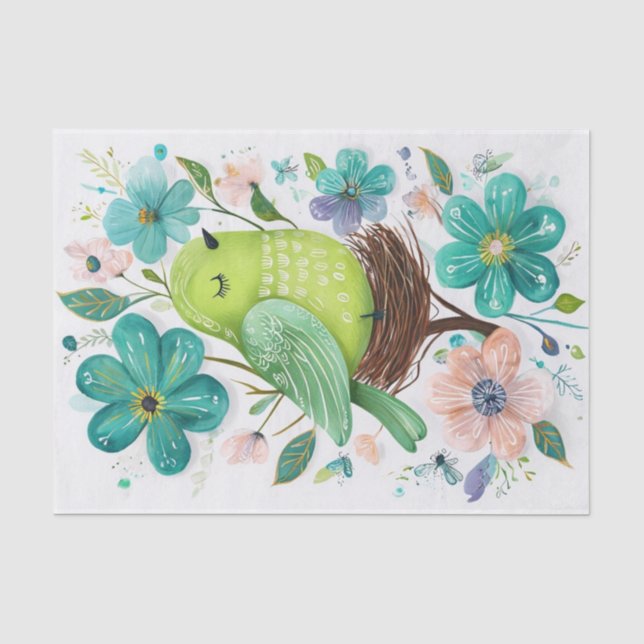 Petal und Plumage Seidenpapier (Vorderseite)