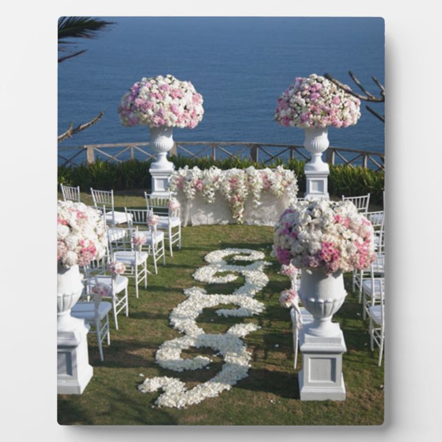 Petal-Wedding-Aisle-Runners-20 Fotoplatte (Vorderseite)