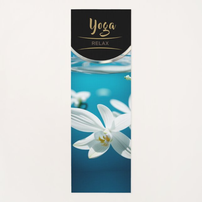 Petalen für frisches Wasser - Yoga Mat Yogamatte (Vorderseite)