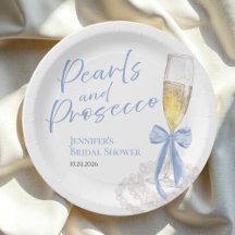 Petalen und Prosecco | Bow Watercolor-Brautparty