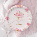 Petalen und Prosecco-Brautparty Pappteller<br><div class="desc">Die Petals und die Prosecco Brautparty Paper Teller sind mit einem goldenen und rosa Prosecco-Glas geschmückt,  das mit zarten rosa Blumen und Blütenblättern geschmückt ist. Das Design eignet sich perfekt für einen Chic Petals und Prosecco-Brunch und ein Spektakel. Mit graziöser Skriptkalligraphie und eleganten rosa Blumendetails.</div>
