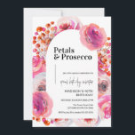 Petalen und Prosecco | Elegant 40. Geburtstag Einladung<br><div class="desc">Die "Petals and Prosecco" zum 40. Geburtstag - eine harmonische Mischung aus Eleganz und Feier für die moderne Frau. Diese Einladung ist für diejenigen gedacht, die nach den feinsten Sachen suchen, und zeichnet den perfekten ersten Eindruck für Ihren Meilenstein. Unsere Einladung ist sowohl in digitaler als auch in gedruckter Form...</div>
