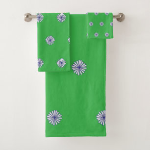 Pétales blancs Cadeau vert Décoration de la maison