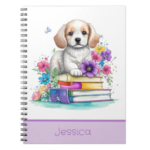 Pétales & Chiots & Livres École d'aquarelle vibran