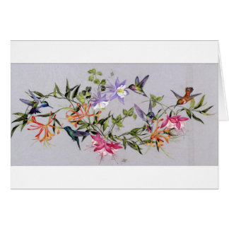 Pétales de colibri enveloppants