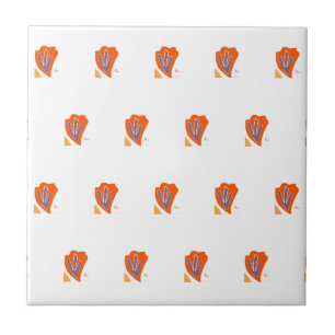Pétales de variété estivale carreaux de céramique