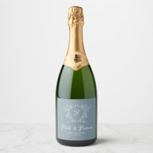 Petals and Prosecco Regency Blaues Brautjungfern A