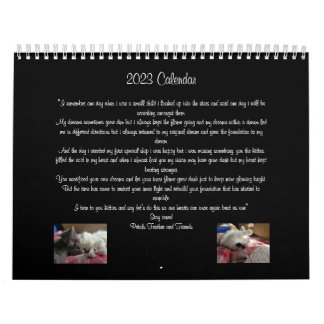 Petals Feather & Friends 2023 Kalender