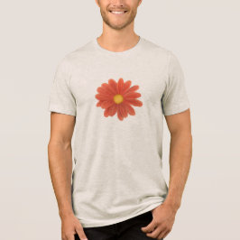Petals in Motion – Vibrant Flower Graphic Tri-Blend Shirt