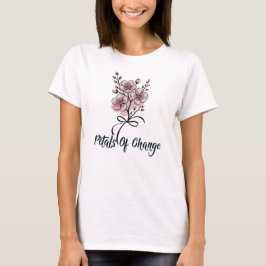 Petals Of Change, Cherry Blossom T-Shirt