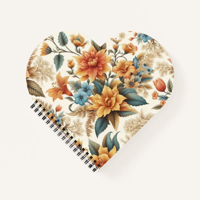 Petals & Poetry A Floral Affair Notizbuch (Vorderseite)