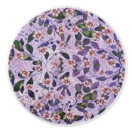 Petals & Poetry - Natur Inspiriert Blumenmuseum - Keramikknauf
