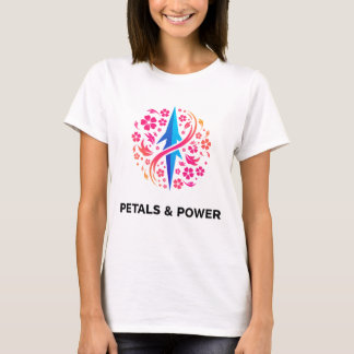 Petals & Power Frauen T-Shirt