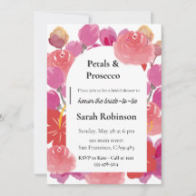 Petals & Prosecco Blumenstrauch Summer Brautparty