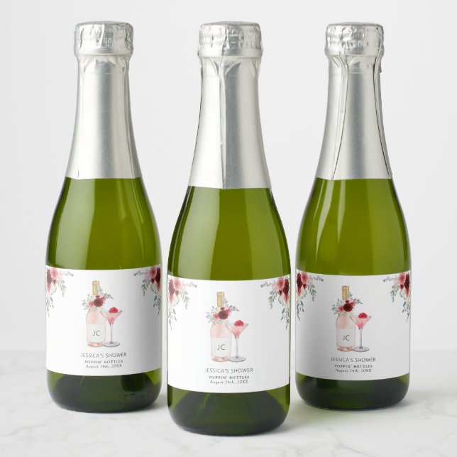 Petals & Prosecco Brautparty (Flaschen)