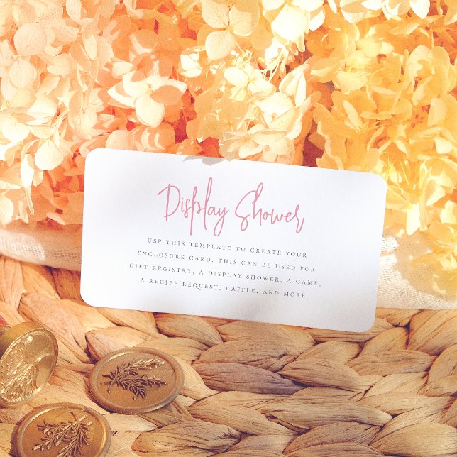 Petals & Prosecco Brautparty Begleitkarte (Von Creator hochgeladen)