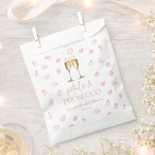Petals & Prosecco Champagne Brautparty Geschenktütchen