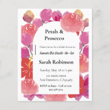 Petals & Prosecco Floraler Bogen Sommerliche Braut