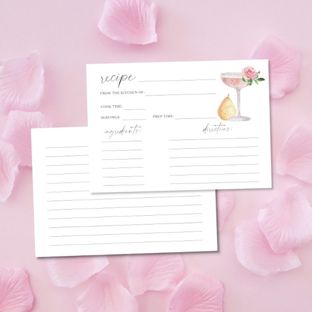 Petals & Prosecco - Rezept-Karte (Von Creator hochgeladen)