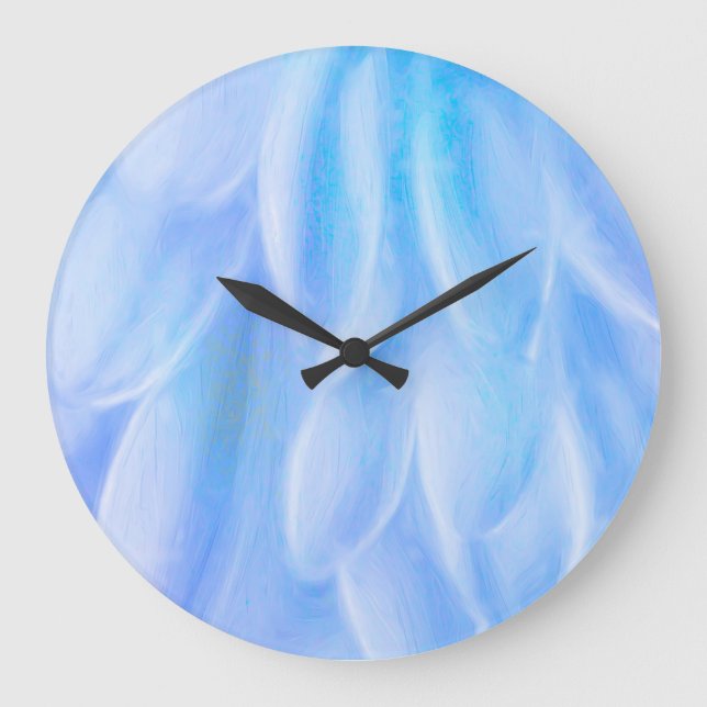 Petals Runde (große) Wall-Uhr Große Wanduhr (Vorderseite)