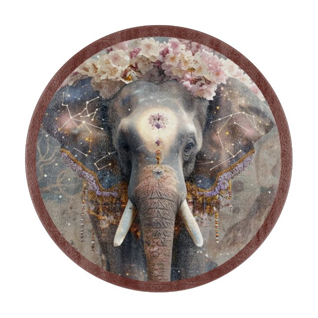 Petals & Trunks Schneidebrett (Vorderseite)