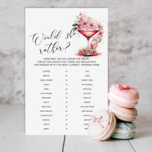 Petals und Prosecco Brautparty Game