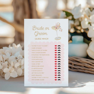 Petals und Prosecco Bridge oder Groom Duwer Game