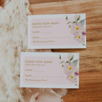 Petals und Prosecco schätzen die Anzahl der Karten