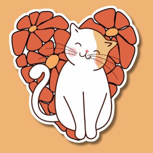 Petals und Purras wasserdicht Aufkleber