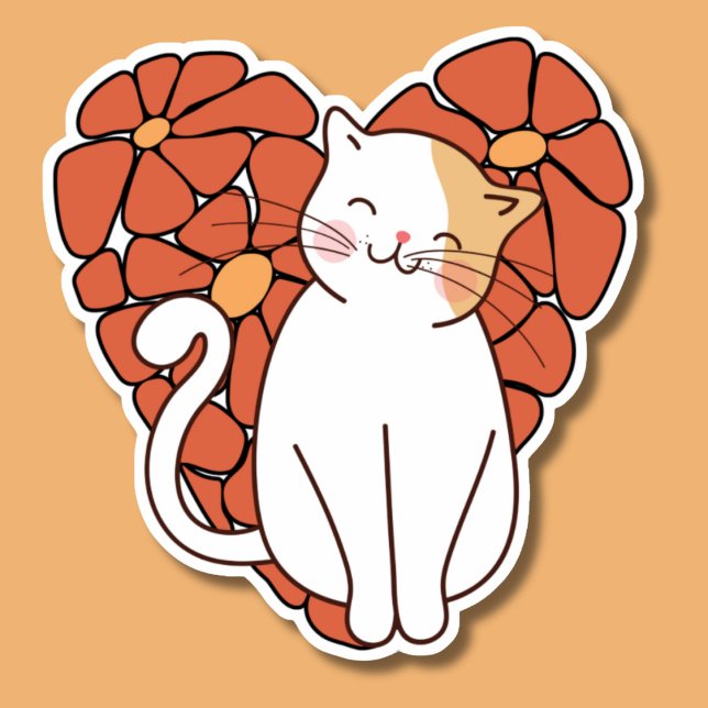 Petals und Purras wasserdicht Aufkleber (Von Creator hochgeladen)