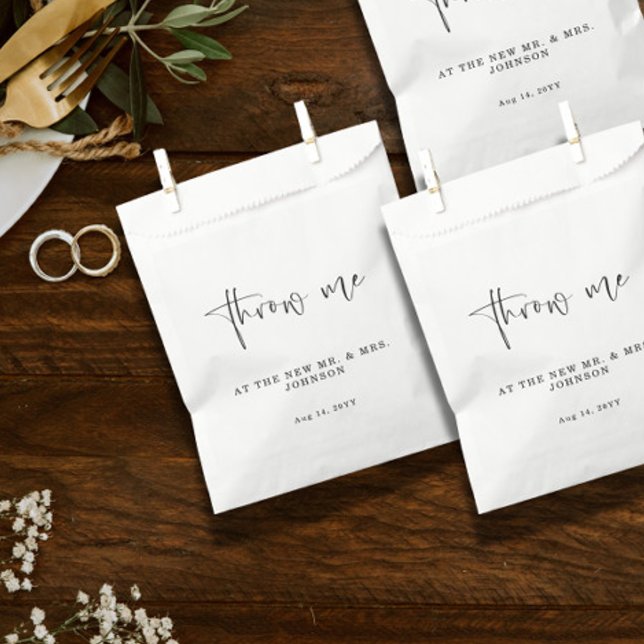 Petals werfen mir Hochzeitspapier Geschenktütchen (Von Creator hochgeladen)