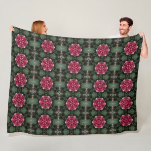 Petalsymphonie Fleecedecke