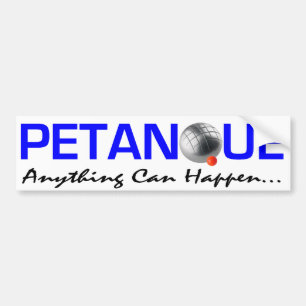Petanque-Autoaufkleber Autoaufkleber