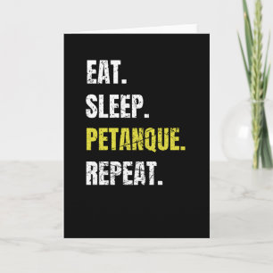 Petanque Boules Gift Wird Petanque Lover Boule Pla Karte