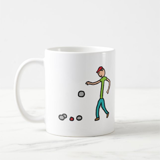 Petanque Kaffeetasse (Links)