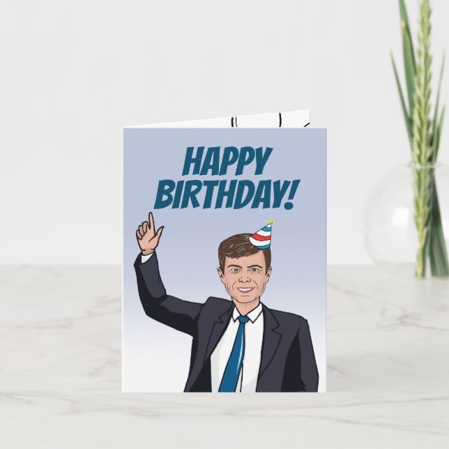 Pete Gruß Karte (Vorderseite)