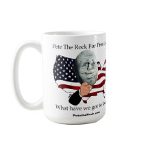 Pete Président Qu'avons-nous perdu dans la Mug de 