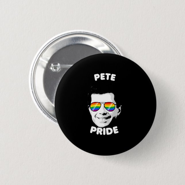 Pete Pride Sunglasses Button (Vorne & Hinten)