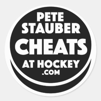 Pete Stauber Triche Au Hockey .com Autocollants