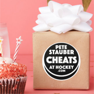 Pete Stauber Triche Au Hockey .com Autocollants