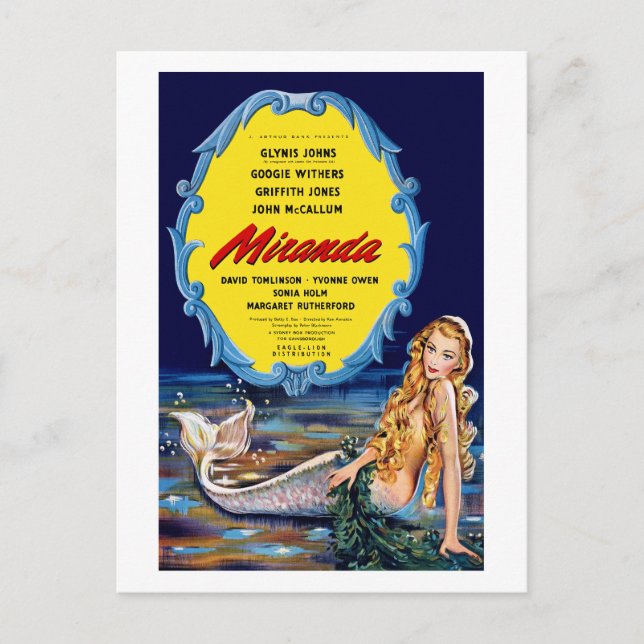 Peter Blackmore's Miranda (1948) Postkarte (Vorderseite)