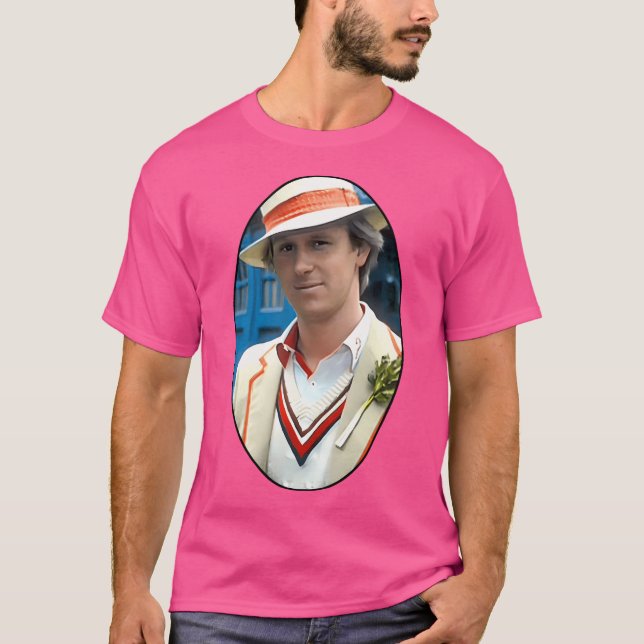 Peter Davison (5th Doctor) T-Shirt (Vorderseite)