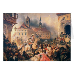 Peter der Große erobert Narva im Jahre 1704, 1859