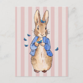 Peter der Kaninchenblüten Postkarte