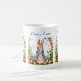 Peter der Osterkaninchen Ostereier Kaffeetasse