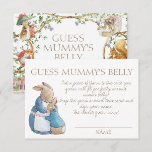 Peter der Rabbit Baby rät Mummy's Bauchspiel